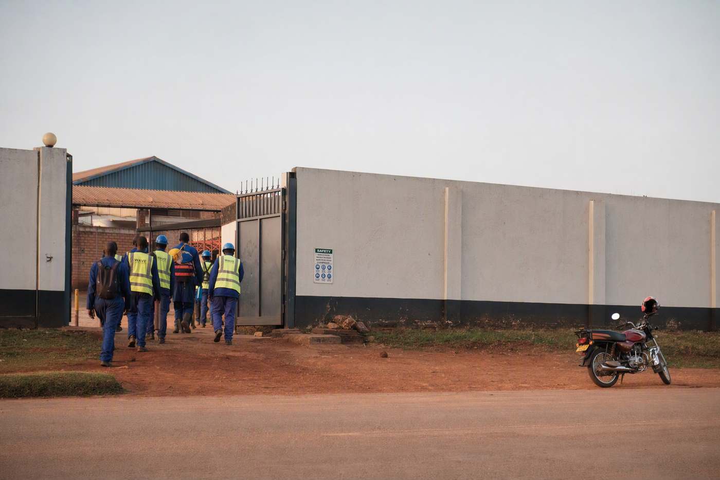 Shift change, Kampala